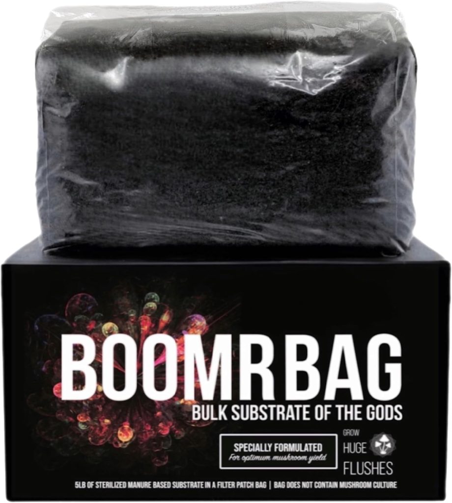 Boomr Bag mushroom substrate